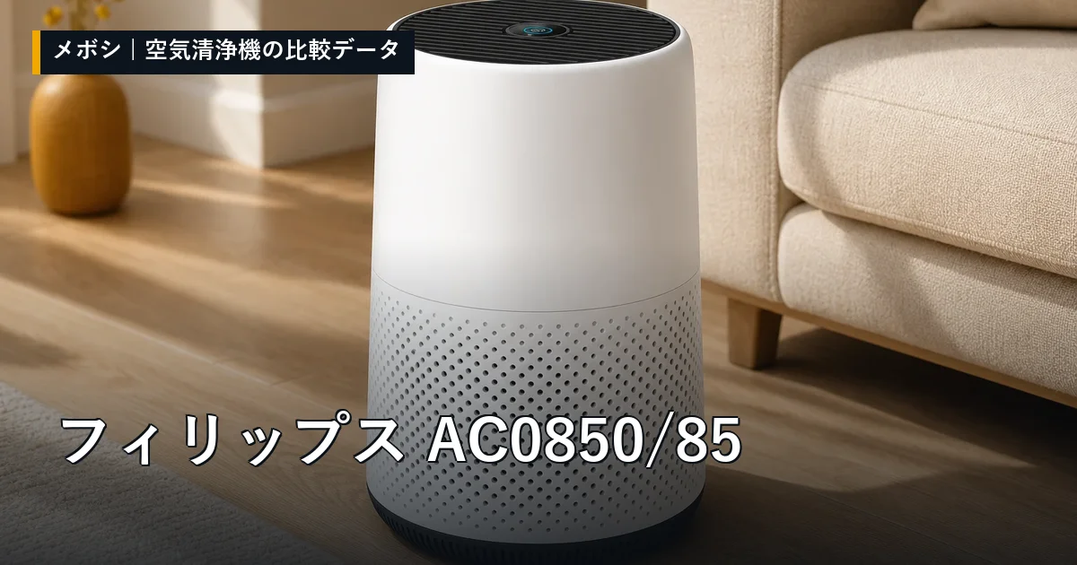 フィリップス AC0850/85のレビューデータまとめ