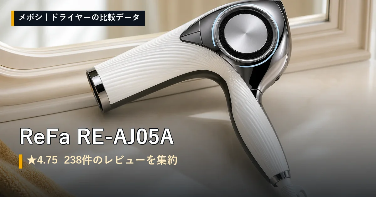 ReFa RE-AJ05Aのレビューデータまとめ