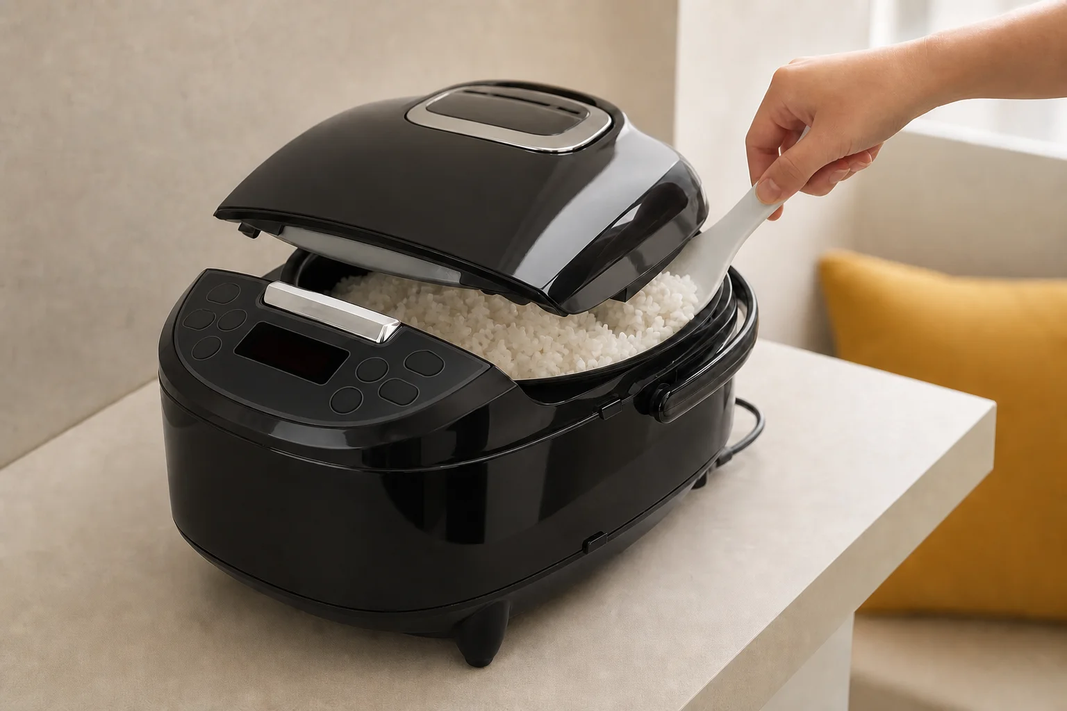 ROOMMATE RM-210H-BKの設置まわりを確認するイメージ