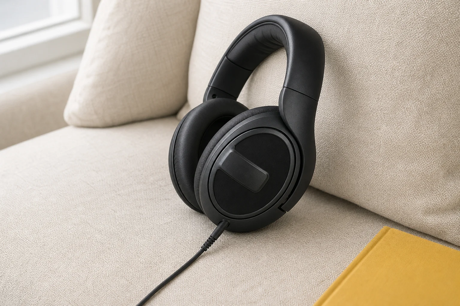 Sennheiser HD 569の設置まわりを確認するイメージ