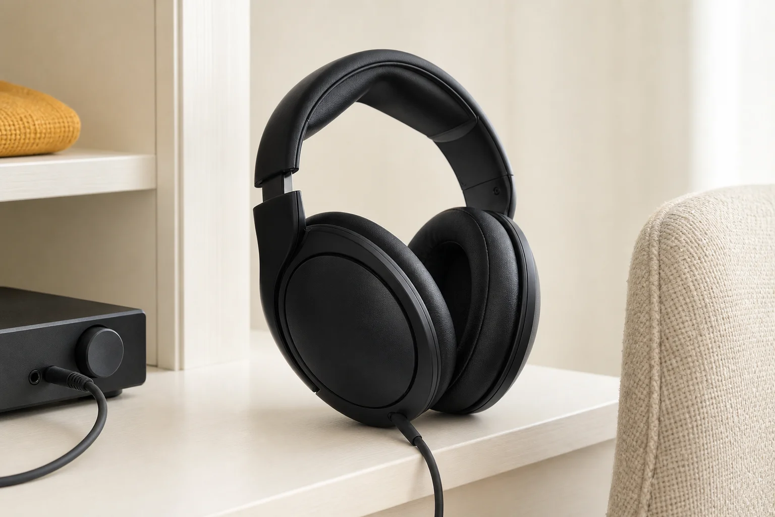 Sennheiser HD 620Sを暮らしの中で使うイメージ