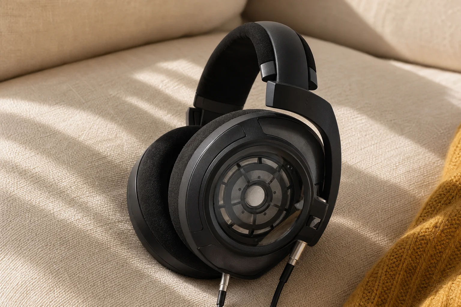 Sennheiser HD 820の設置まわりを確認するイメージ
