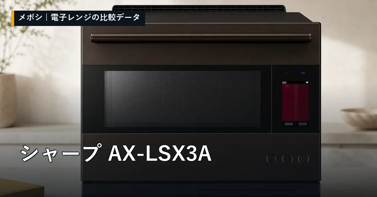 シャープ AX-LSX3Aのレビューデータまとめ