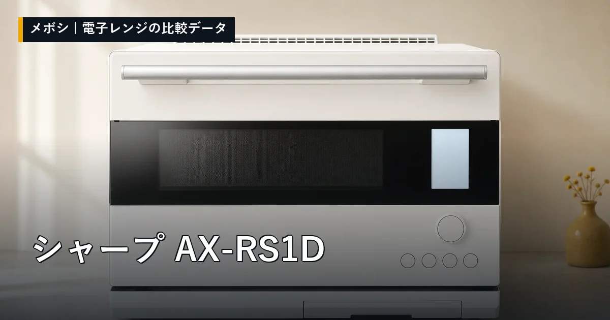 シャープ AX-RS1Dのレビューデータまとめ