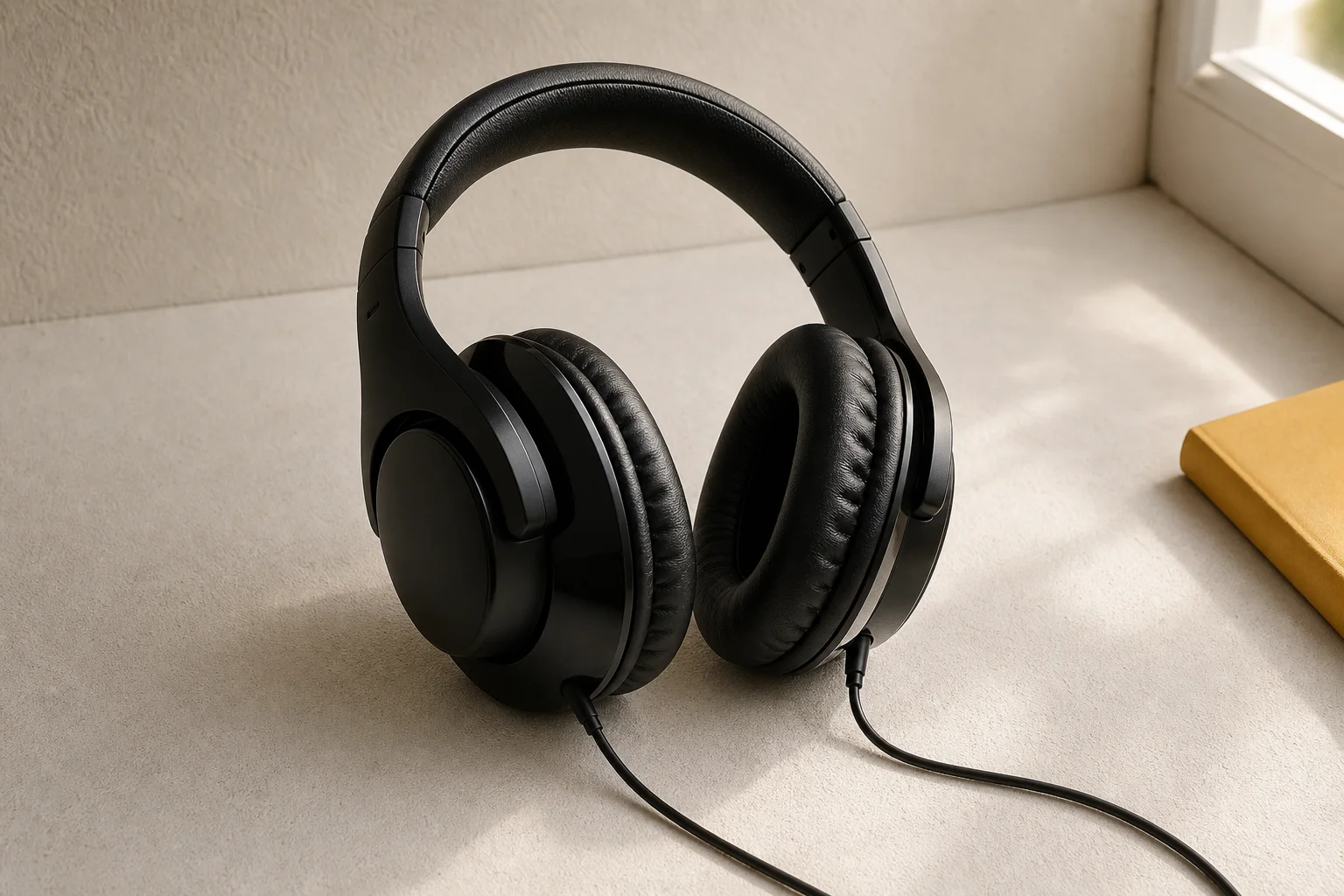 Shure SRH240A-BK-Aの設置まわりを確認するイメージ