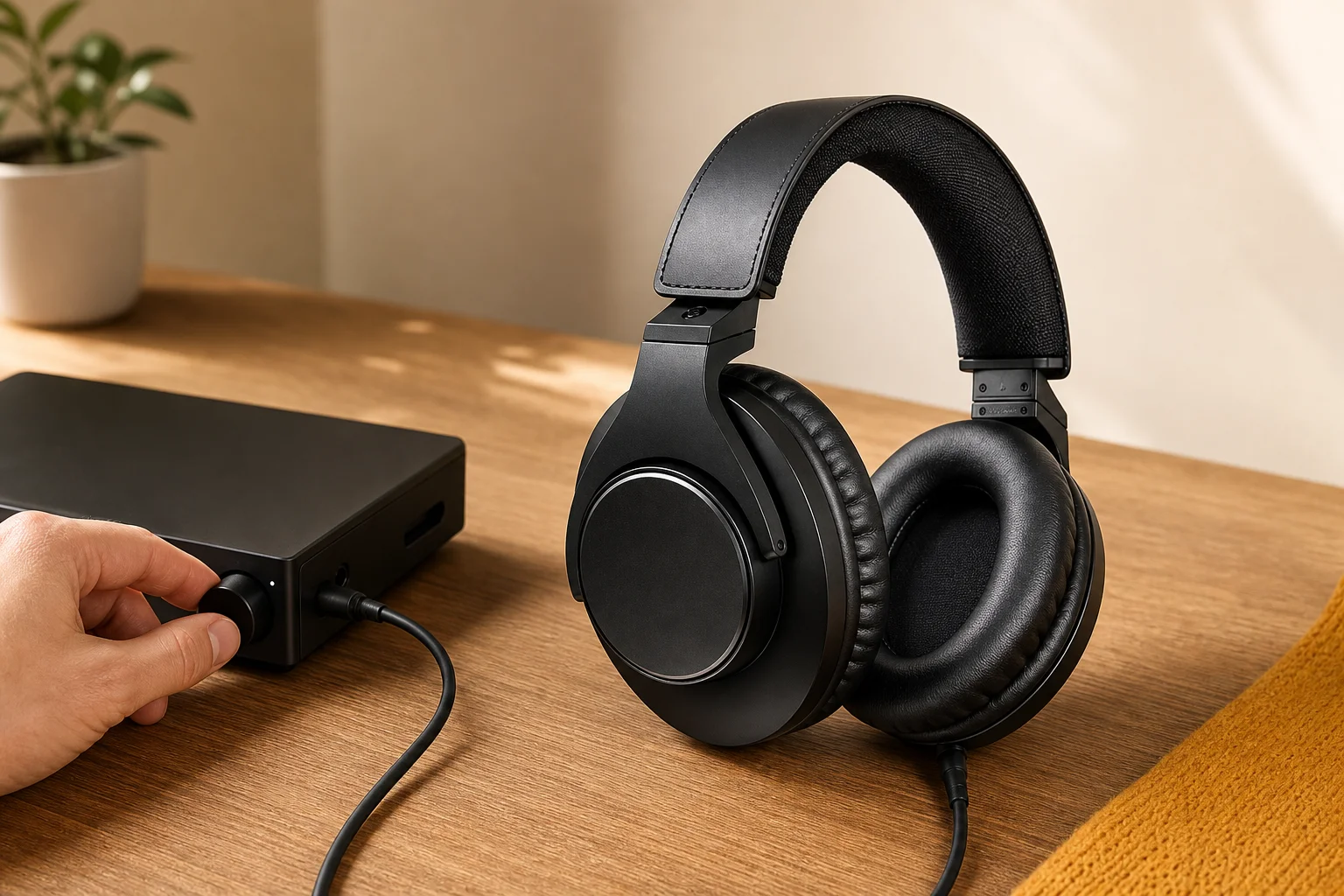 Shure SRH440A-Aを暮らしの中で使うイメージ