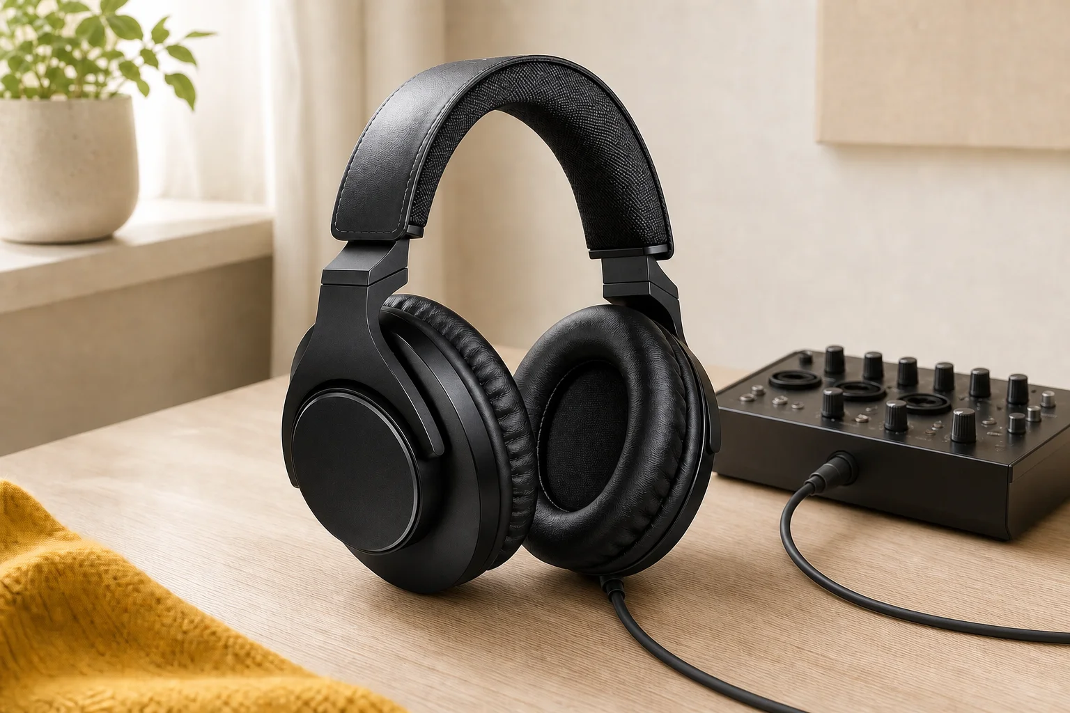 Shure SRH440A-Aの設置まわりを確認するイメージ