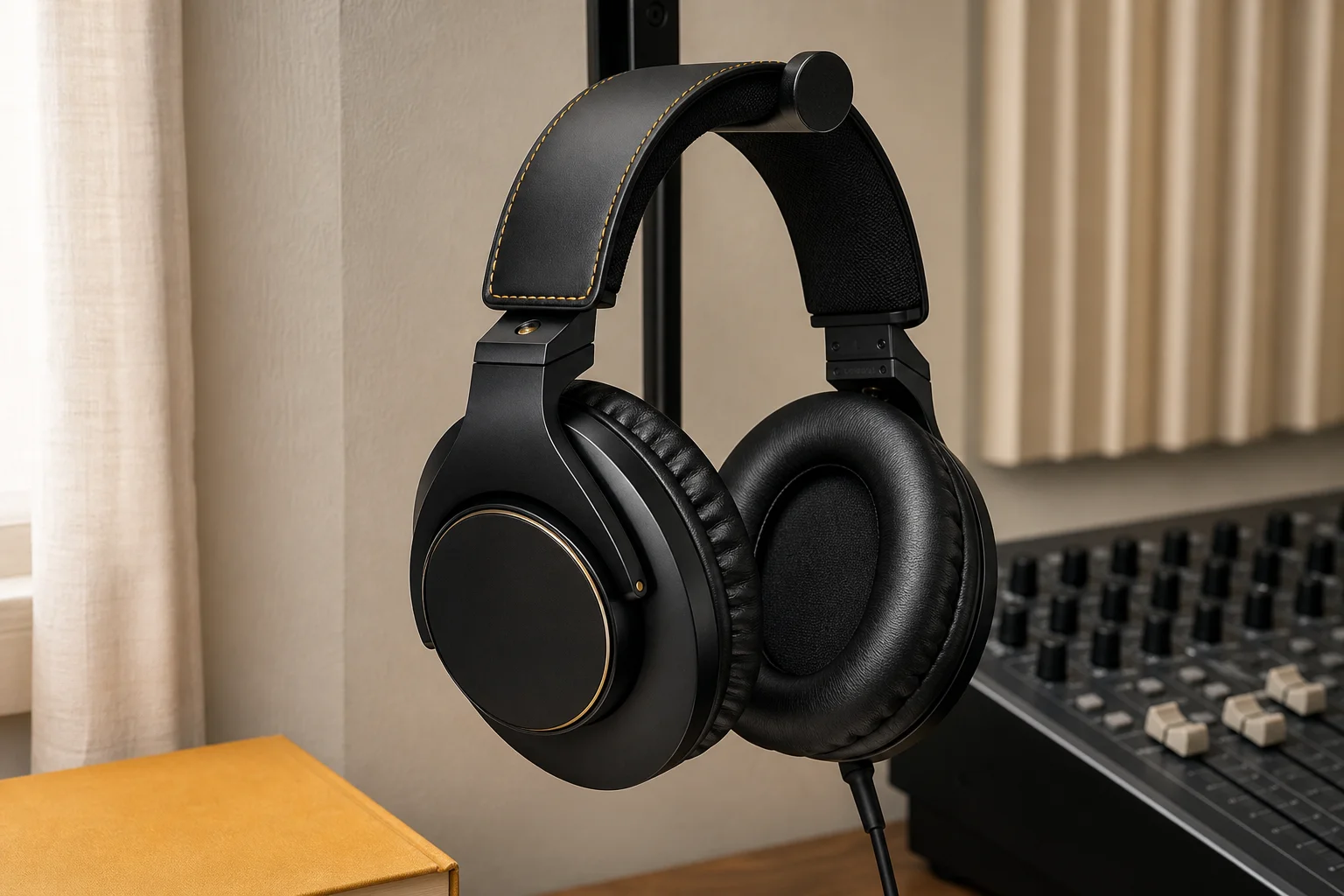 Shure SRH840A-Aの設置まわりを確認するイメージ