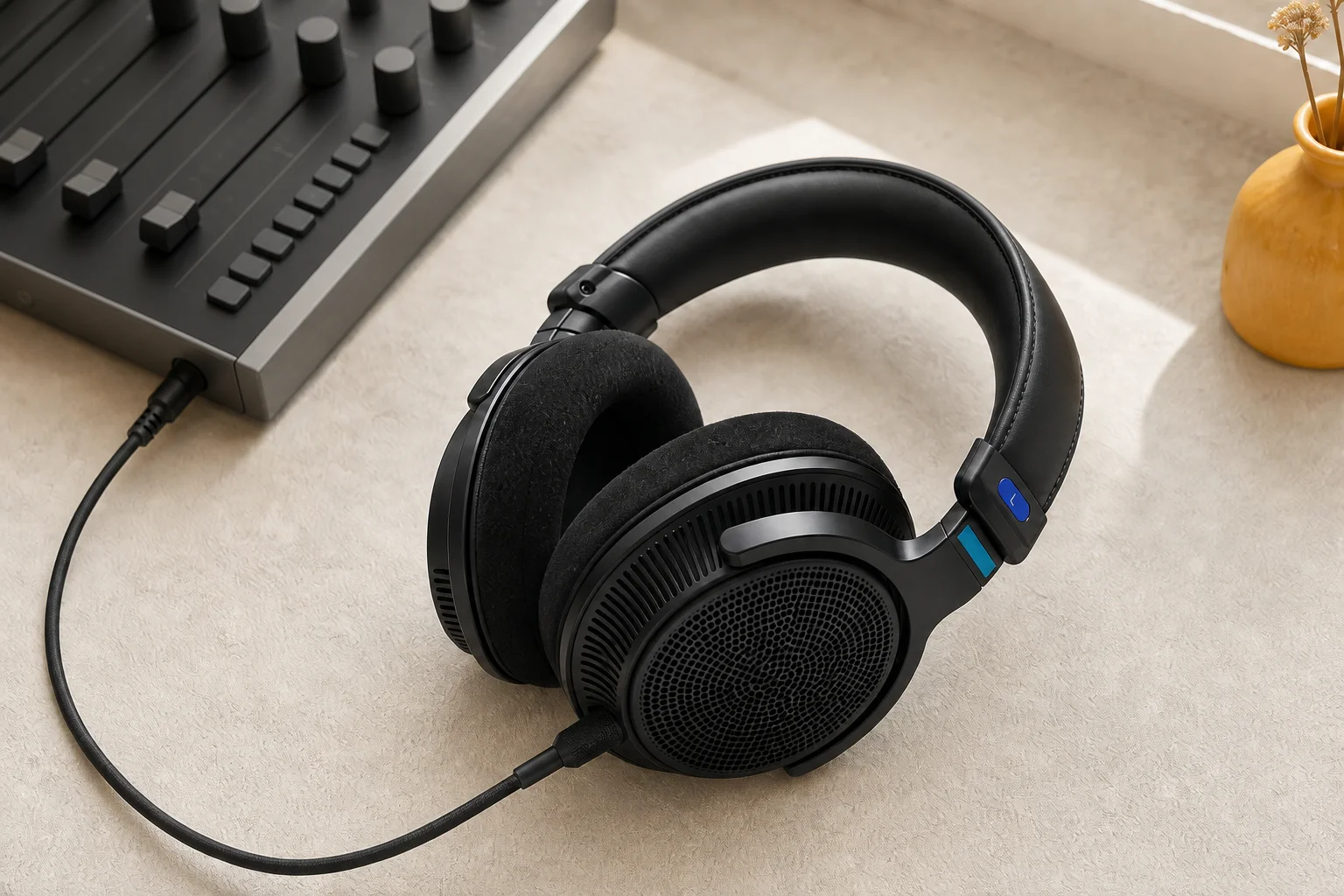 ソニー MDR-MV1の設置まわりを確認するイメージ