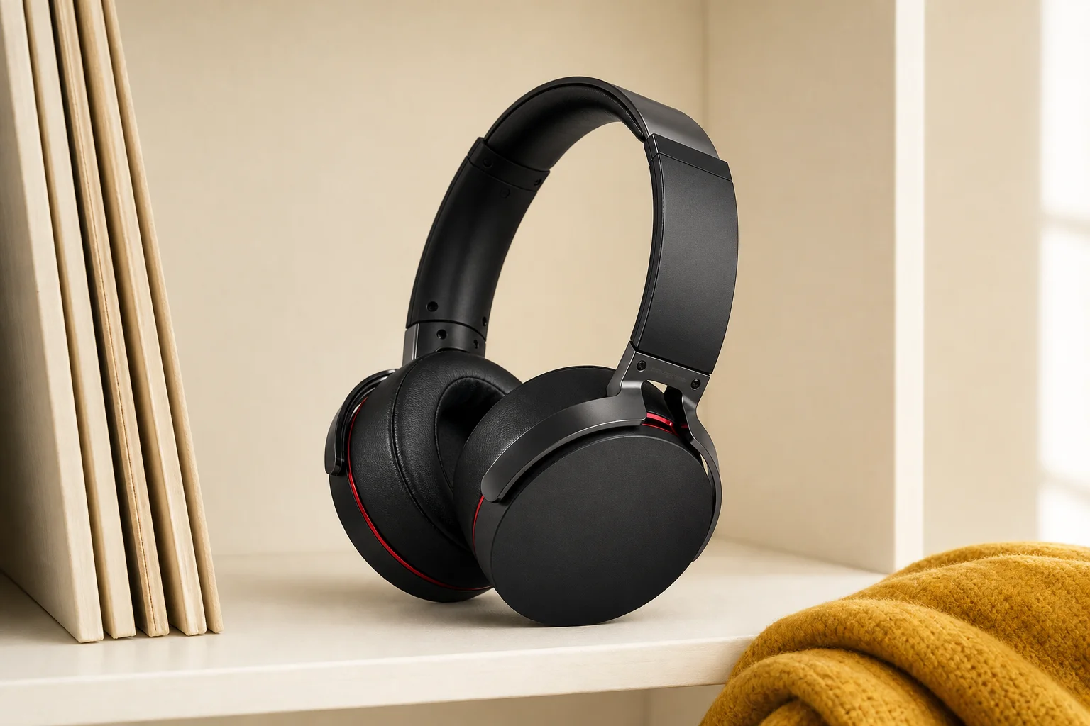 ソニー MDR-XB950BTを暮らしの中で使うイメージ