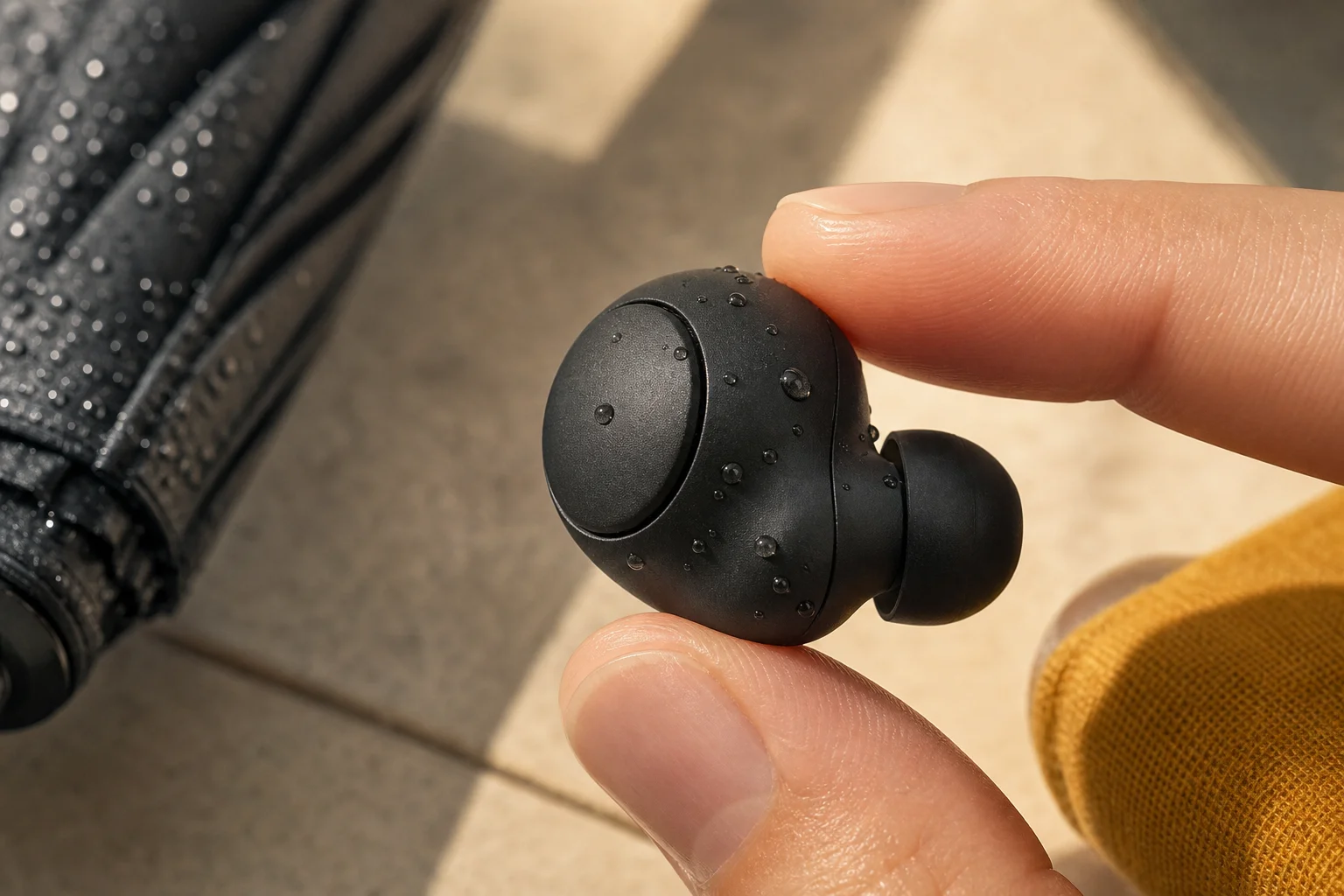 ソニー WF-C500を暮らしの中で使うイメージ