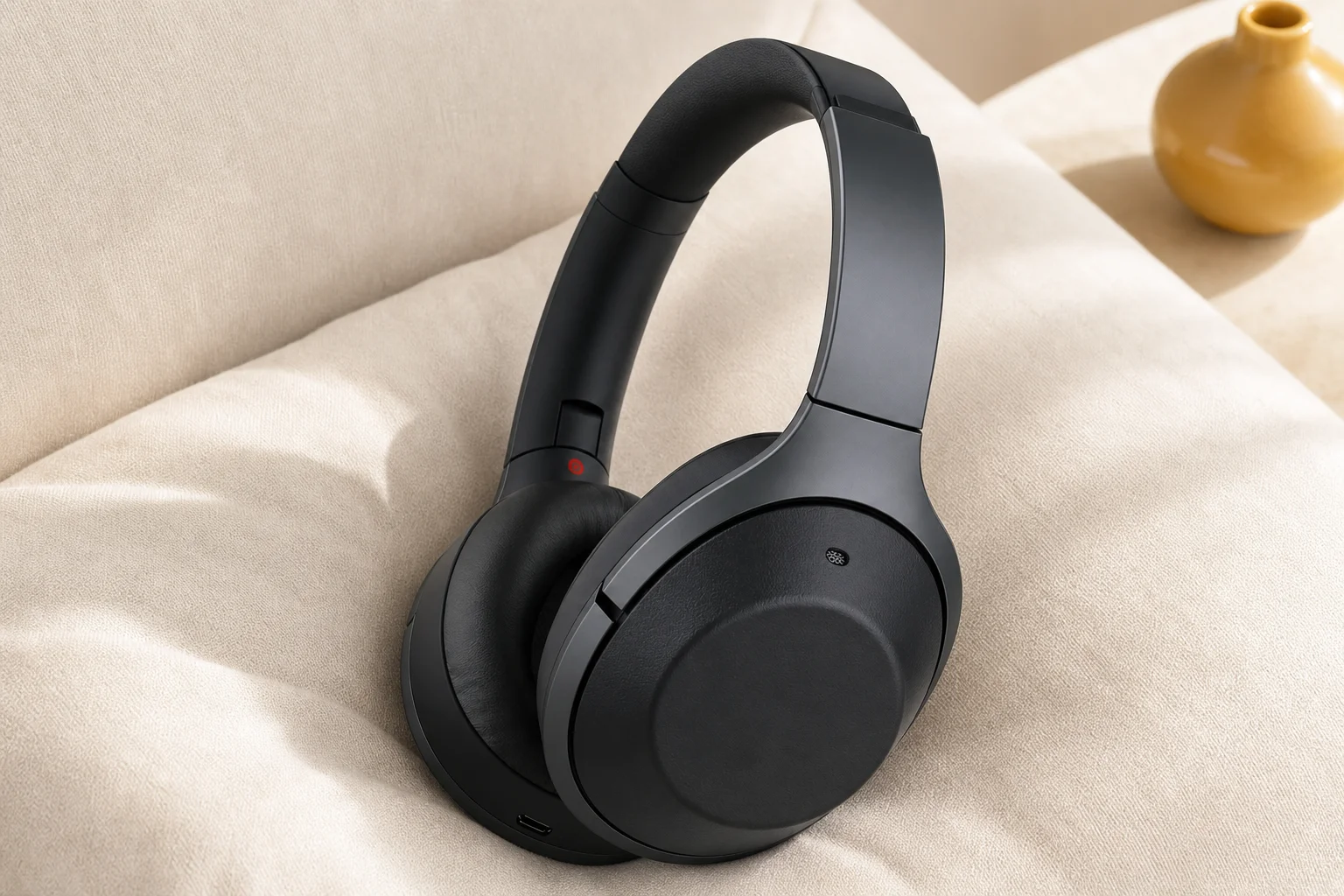 ソニー WH-1000XM2の設置まわりを確認するイメージ