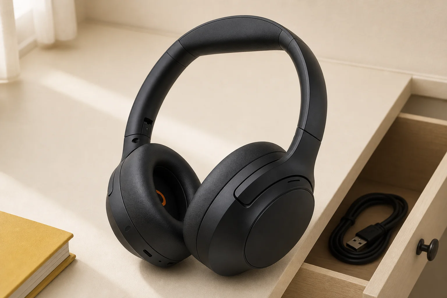 SOUNDPEATS CoveProの設置まわりを確認するイメージ