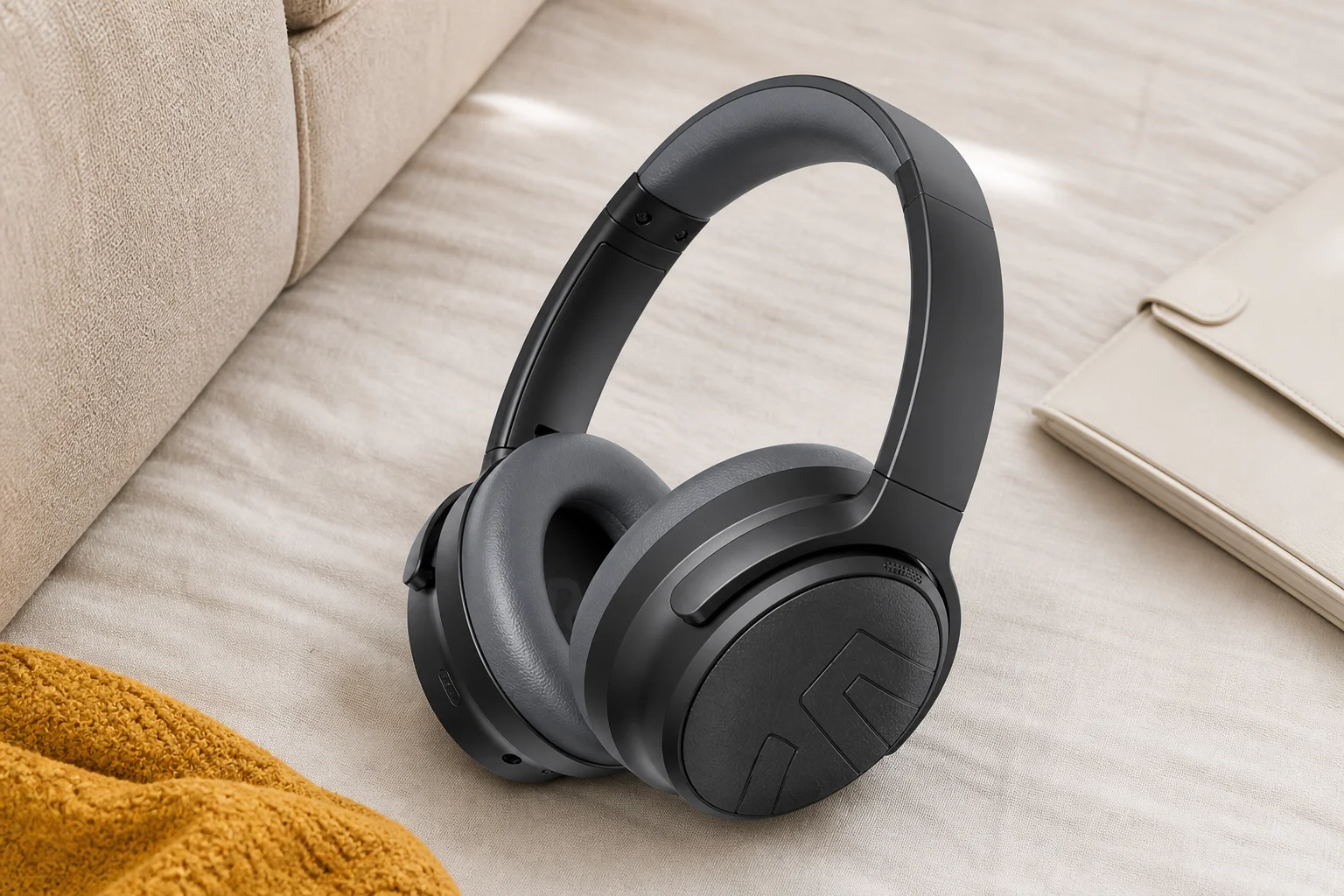 SOUNDPEATS Space Proの設置まわりを確認するイメージ