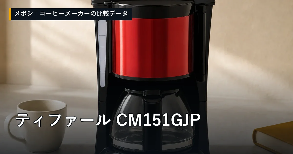 ティファール CM151GJPのレビューデータまとめ