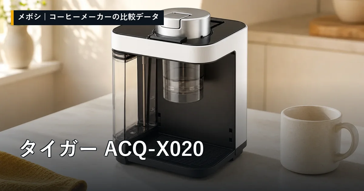 タイガー ACQ-X020のレビューデータまとめ