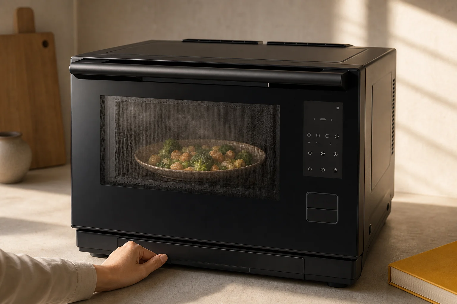 東芝 ER-D4000Bの設置まわりを確認するイメージ
