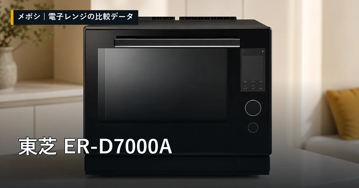 東芝 ER-D7000Aのレビューデータまとめ