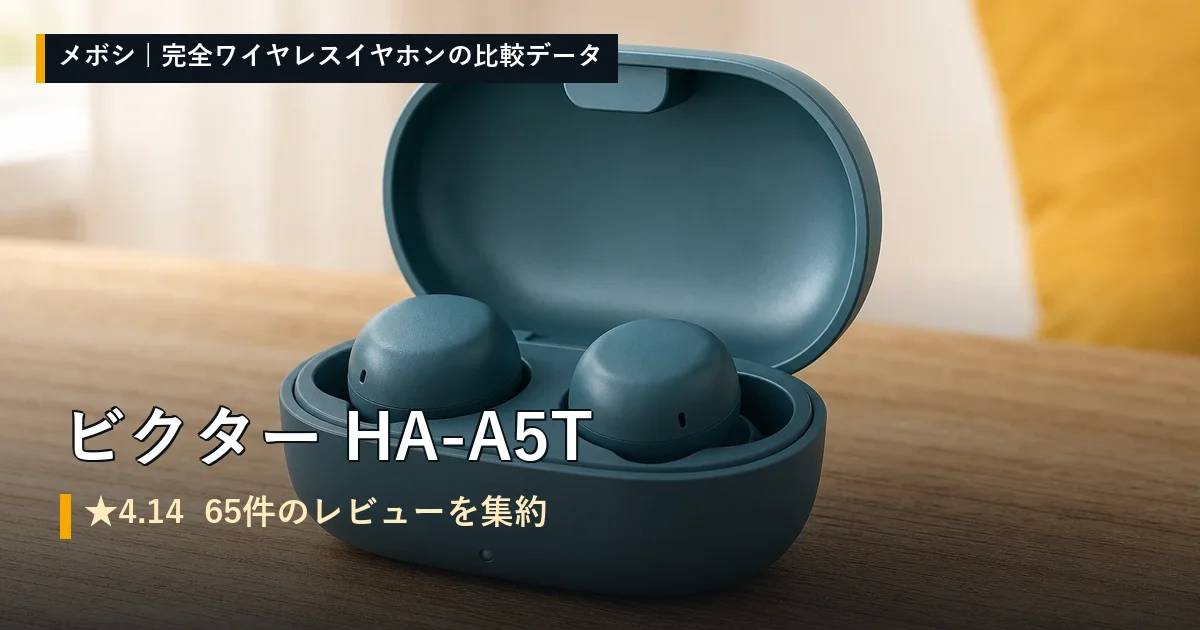 ビクター HA-A5Tのレビューデータまとめ