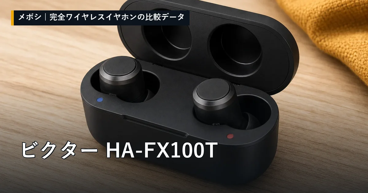 ビクター HA-FX100Tのレビューデータまとめ