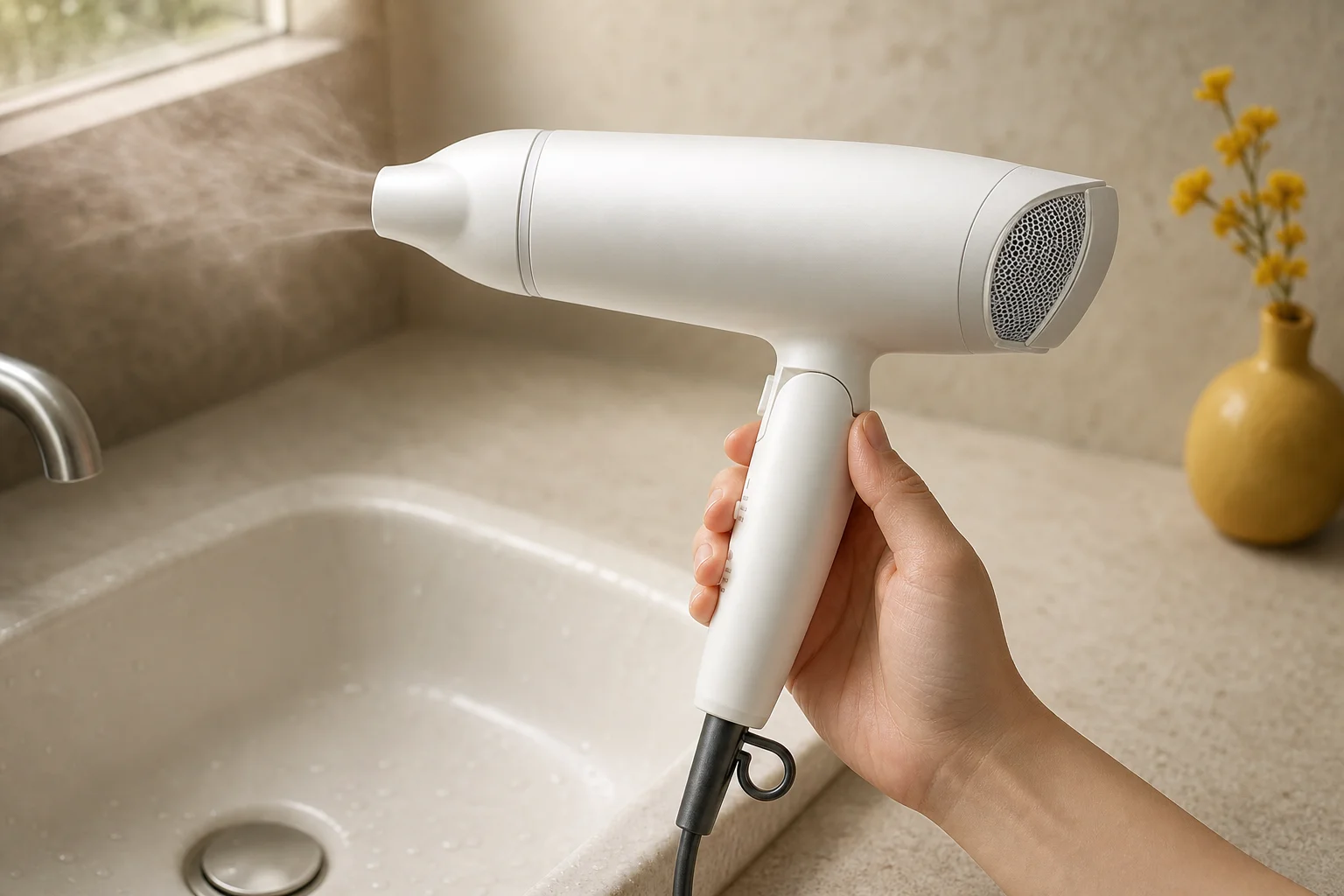 VIDAL SASSOON VSD-1242/WJを暮らしの中で使うイメージ
