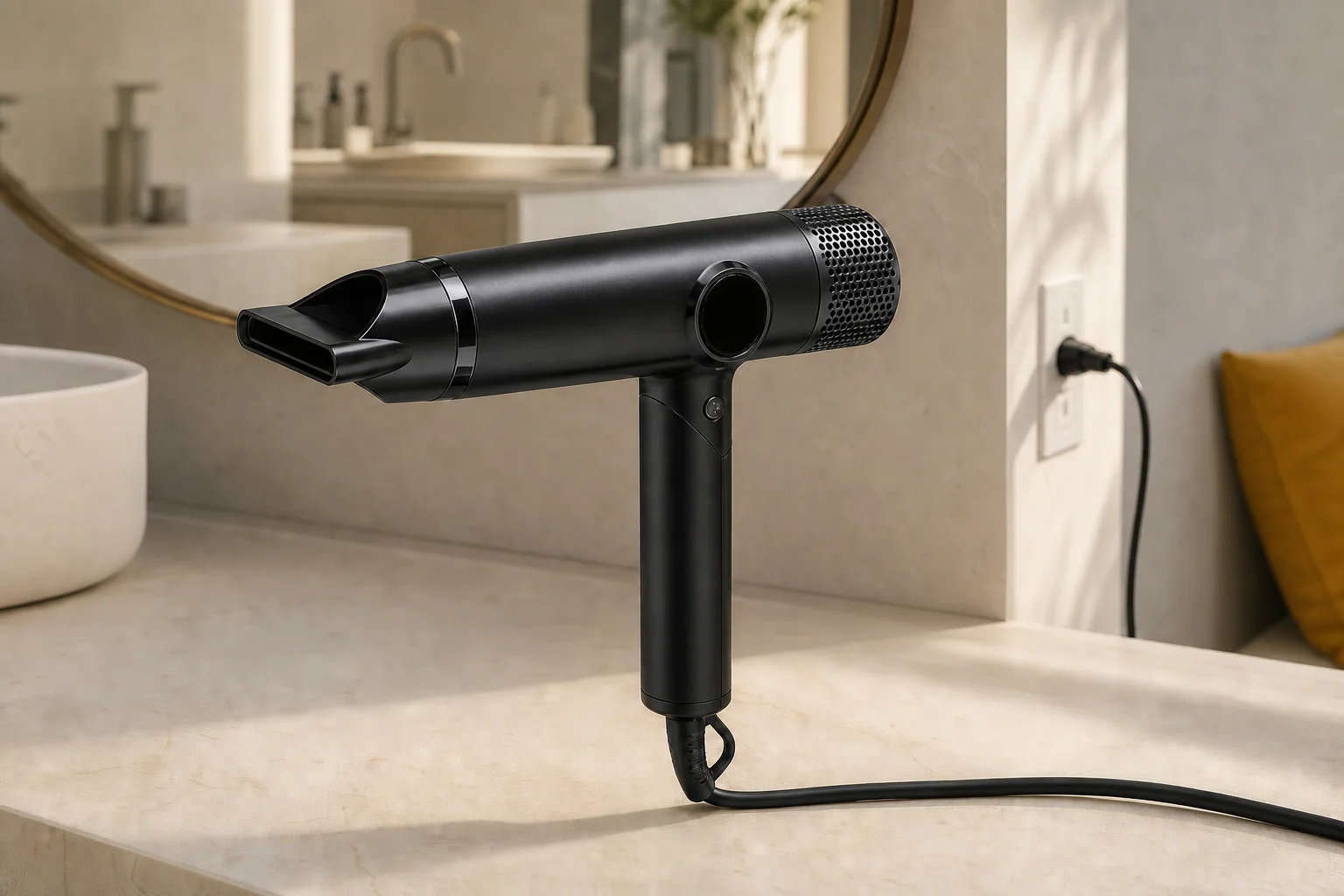 VIDAL SASSOON VSD-1271/KJの設置まわりを確認するイメージ