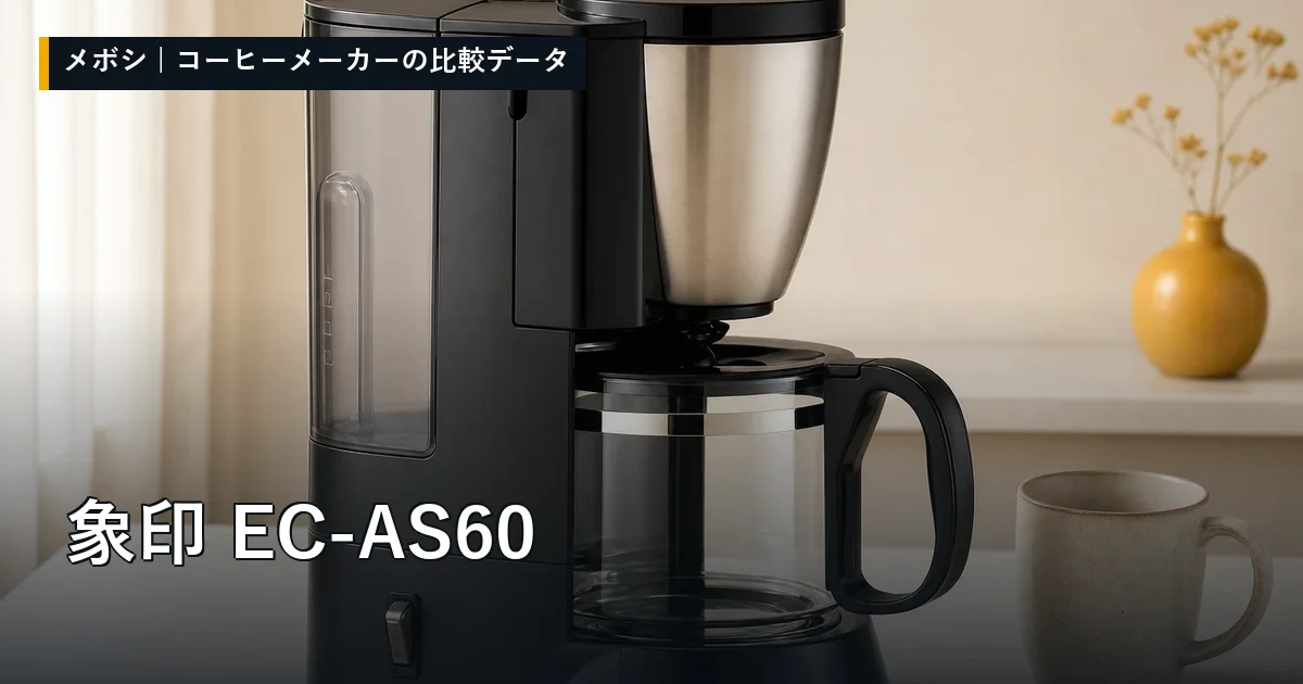 象印 EC-AS60のレビューデータまとめ