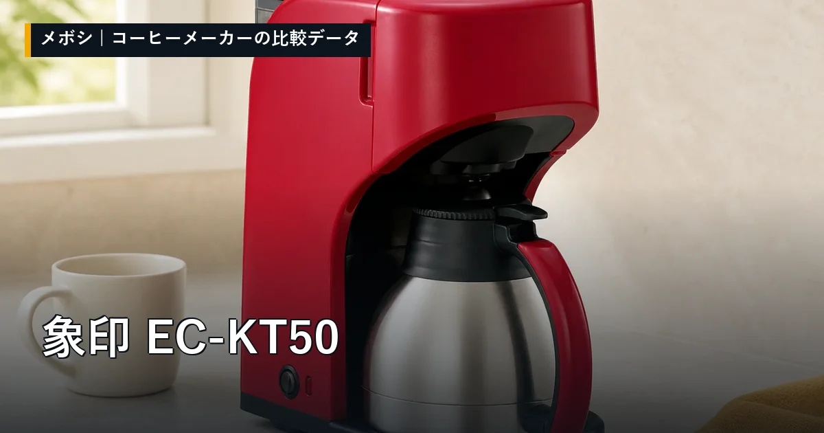 象印 EC-KT50のレビューデータまとめ