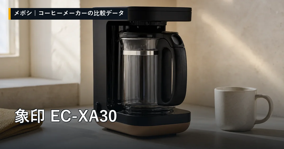 象印 EC-XA30のレビューデータまとめ
